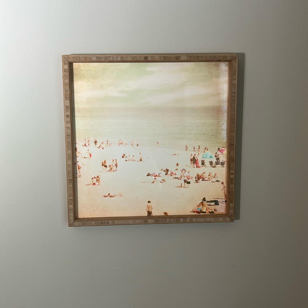 Deny Designs Shannon Clark Vintage Beach Framed Wall Art - Picture 9 of 9